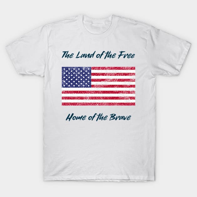 The Land of the Free 4th of July T-Shirt by Life of an Accountant